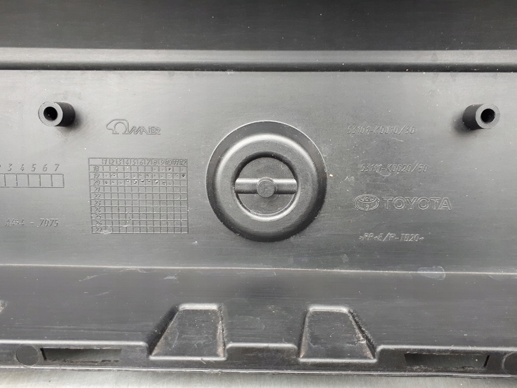 фото №11, Toyota yaris iv 2020- 20- решітка радіатора решітка бампера