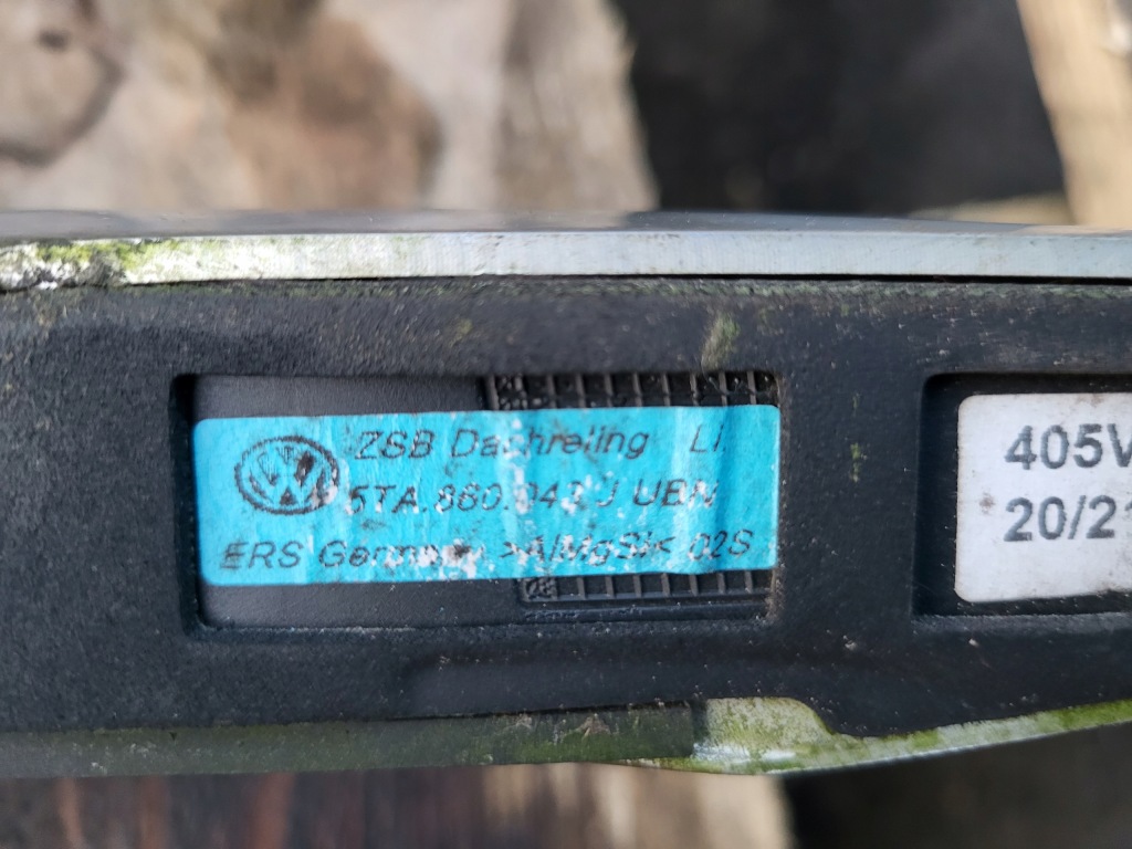 Рейлінги дахові хром правий ліве vw touran 2 5ta 2015r.- оригінал Київ