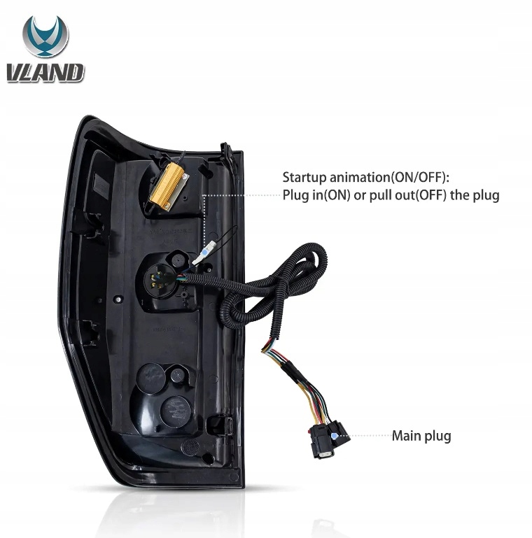 фото №11, Лампы задняя kpl vland led neon диоды динамические ford ranger v 5 mk5 2011-2022