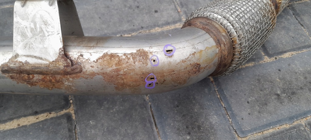 фото №13, Audi q5 sq5 17- труба гаситель левый правый 3.0 usa