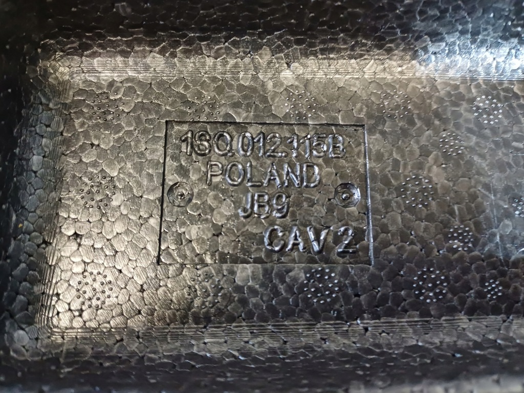 фото №8, Пенополистирол вкладыш багажника seat mii , vw up,skoda citigo nr. 1s0012115b