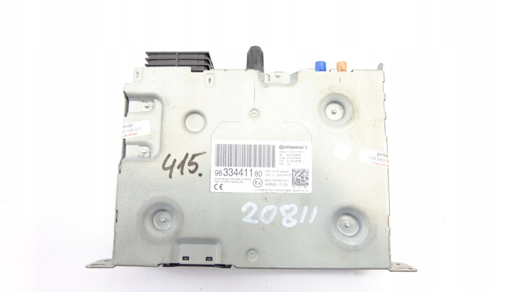 Купити Peugeot 208 2 радіо тюнер 9833441180