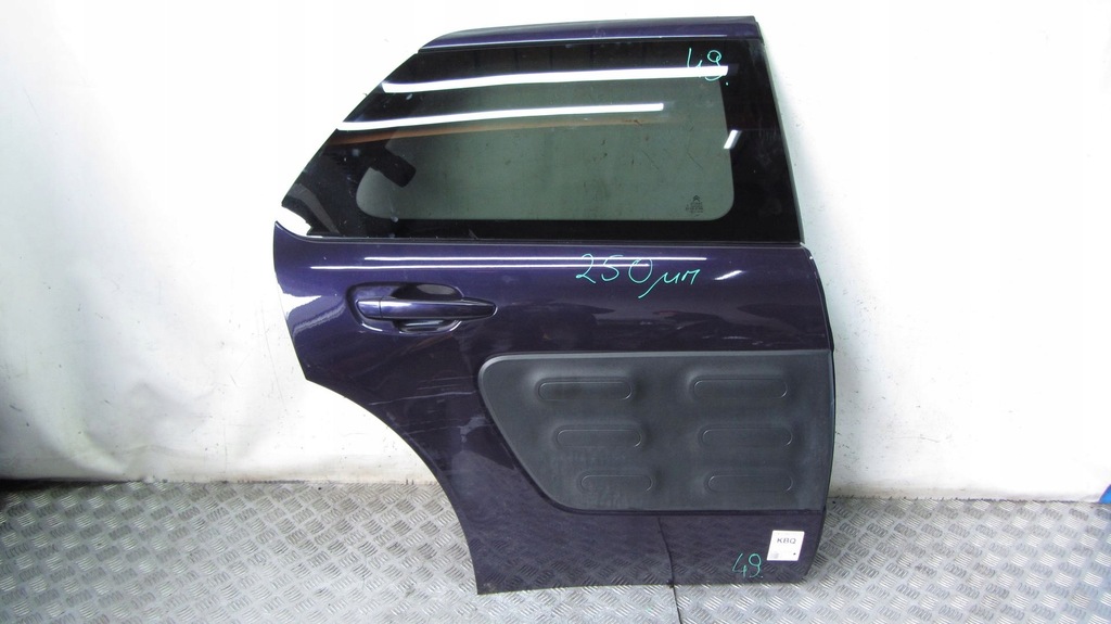 фото №1, Citroen c4 cactus дверь правое задняя kbq kbqc 12-