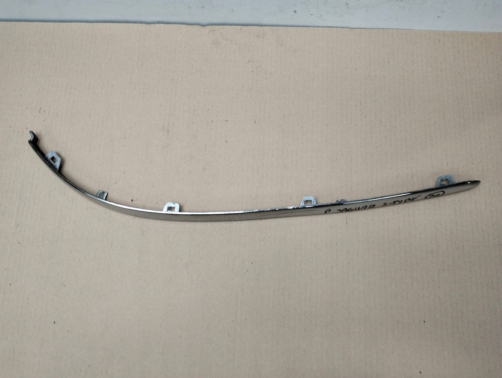 фото №7, Молдинг хром правая бампер перед jaguar s-type lift 04-08