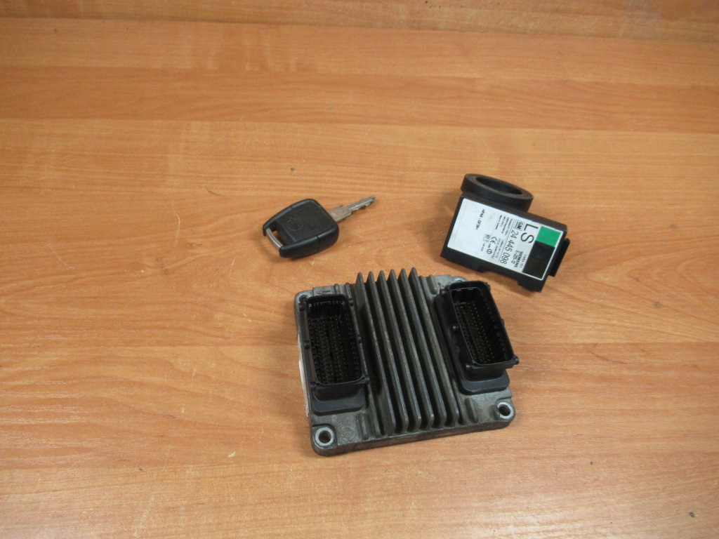 фото №1, Бортовой компьютер набор стартовый opel astra ii 2 g 1,6 b dmkp 09353489