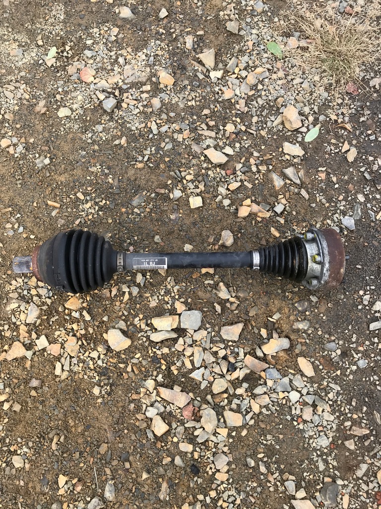 фото №1, Привідний вал ліва vw touran lift 1k0407271lb