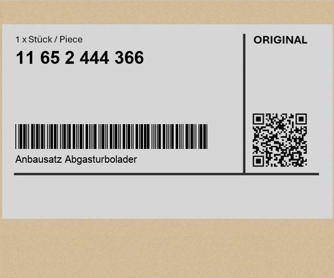 фото №1, Набор mont. турбонагнетателя mini countryman r60 paceman r61 cabrio r57 lci