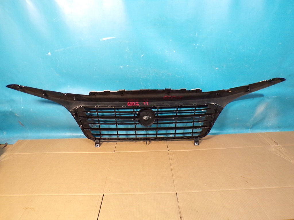 фото №10, Fiat ducato 14- решітка радіатора решітка радіатора оригінальна czarna пофарбована хром