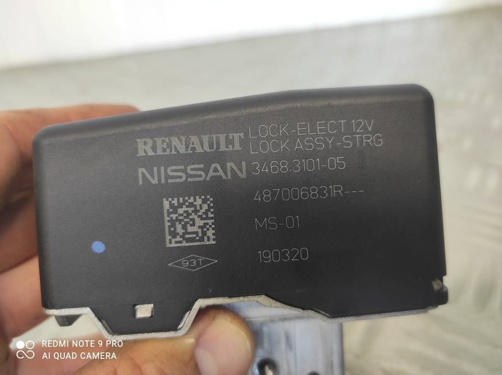 Блокировка руля renault scenic iv - grand scenic iv 487006831r Цена