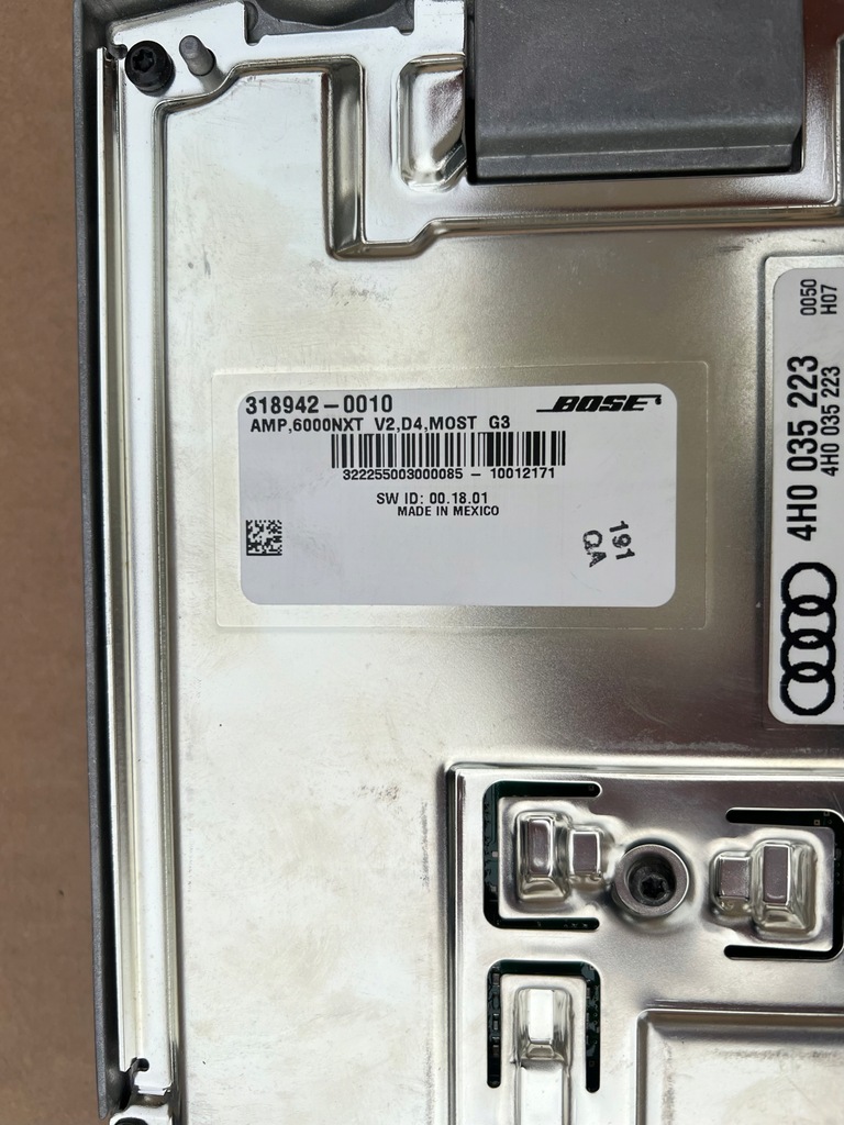 фото №5, Audi a8 d4 s8 підсилювач bose 4h0035223 a b c d