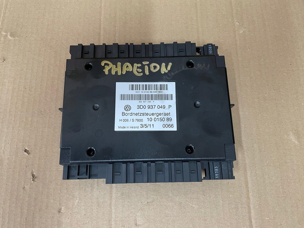 фото №1, Модуль комфорту vw phaeton lift 3d0937049p