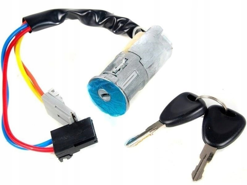 фото №1, Замок зажигания + ключи renault kangoo 1998-2007