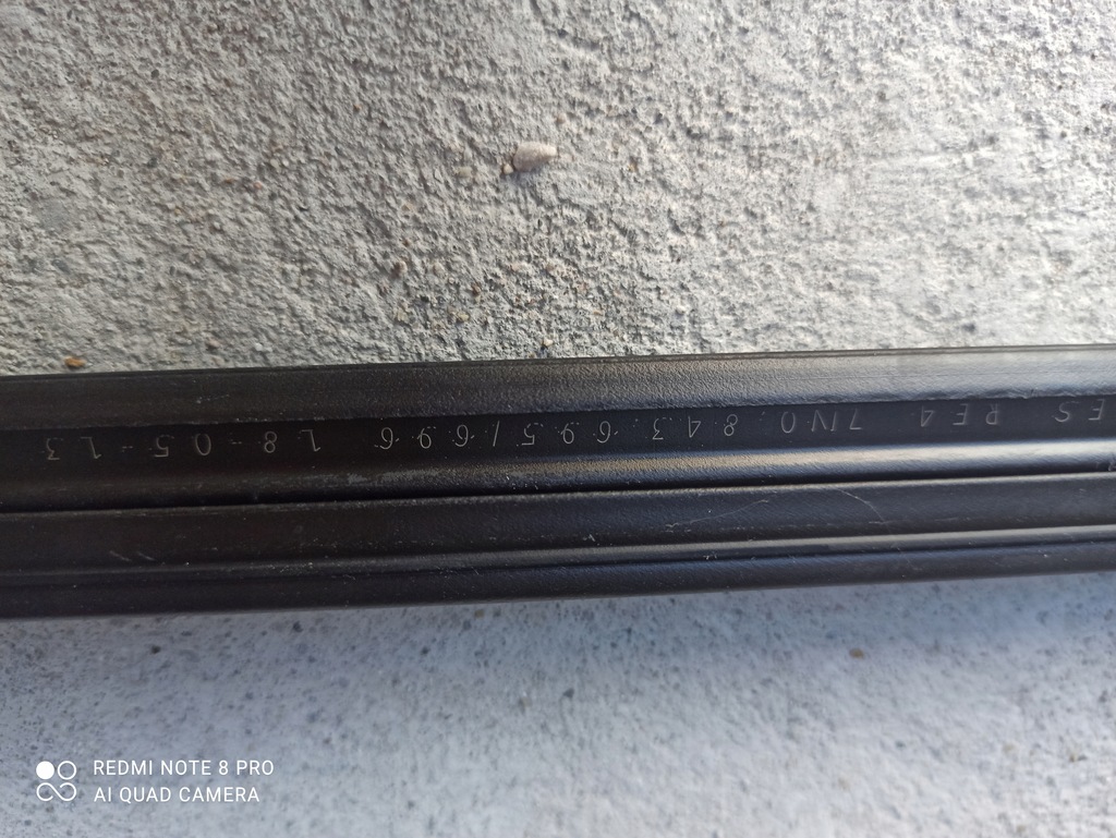 фото №6, Прокладка скло двері задня seat alhambra 7n 10-