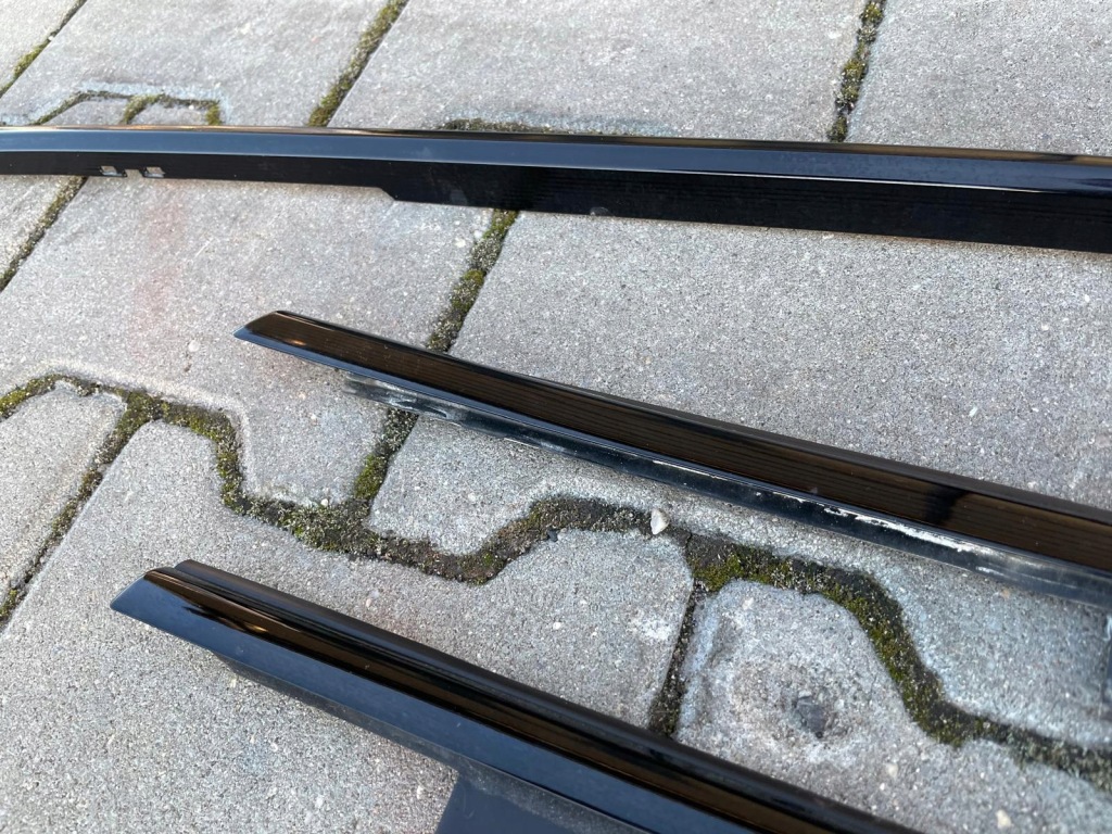 Audi a6 c7 avant универсал s-line накладки дверь piano черный рейлинги чёрные с Разборки