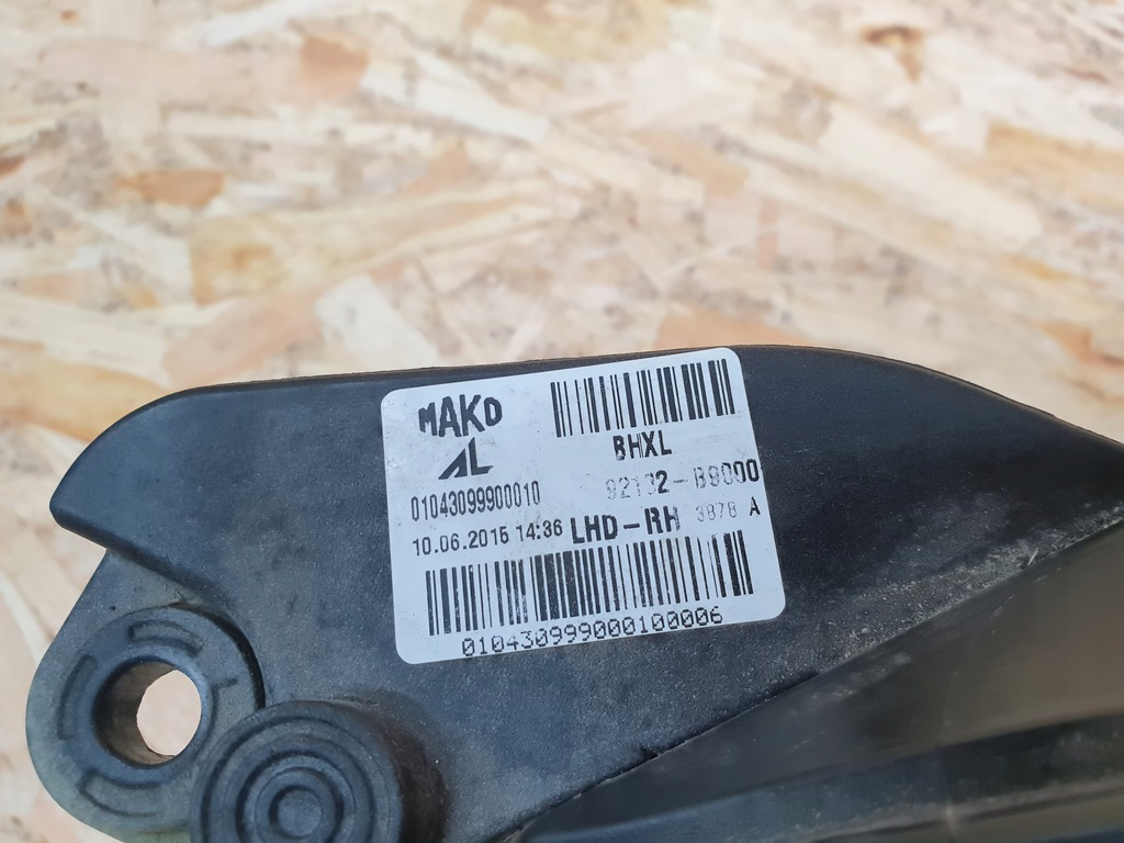 фото №7, Hyundai i10 ii лампа правий перед eu 92102-b9000