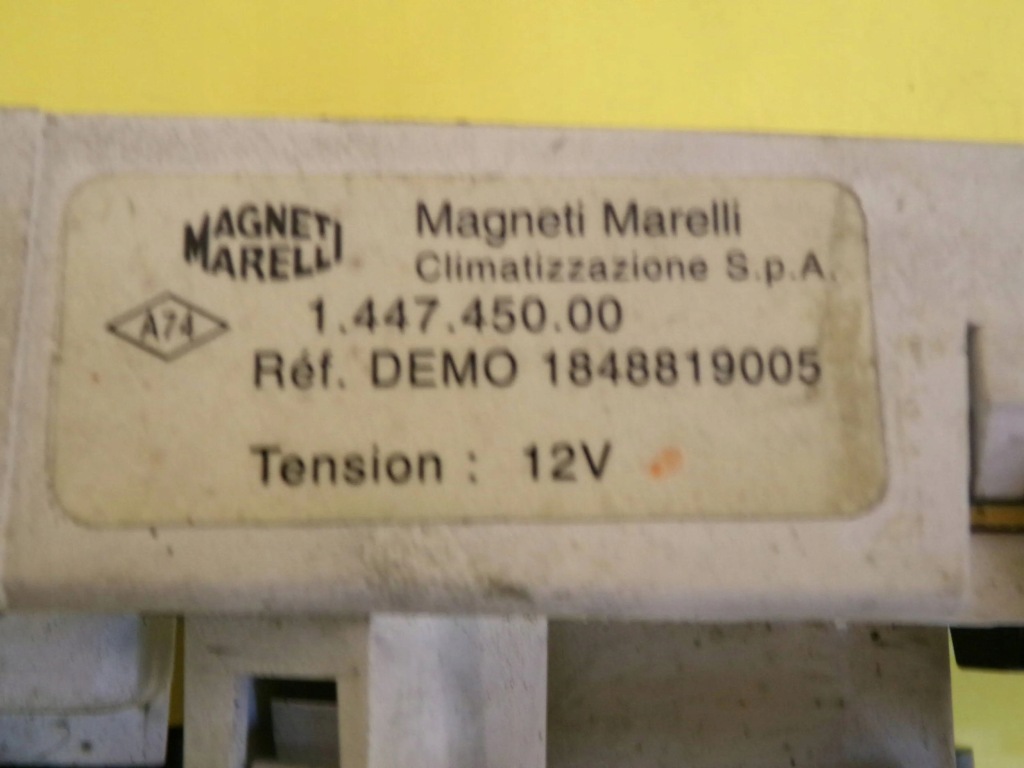 фото №5, Панель керування обдув renault clio ii 1848819005 nr656