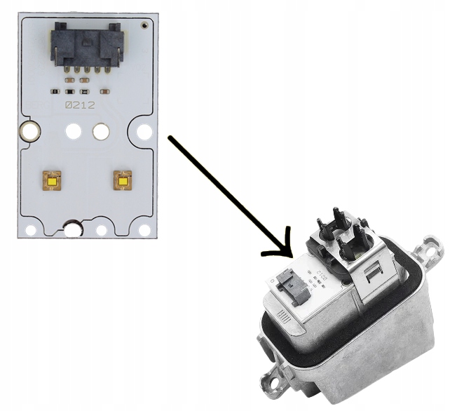 фото №1, Модуль пластина led рух dziennej drl audi a5 s5 rs5