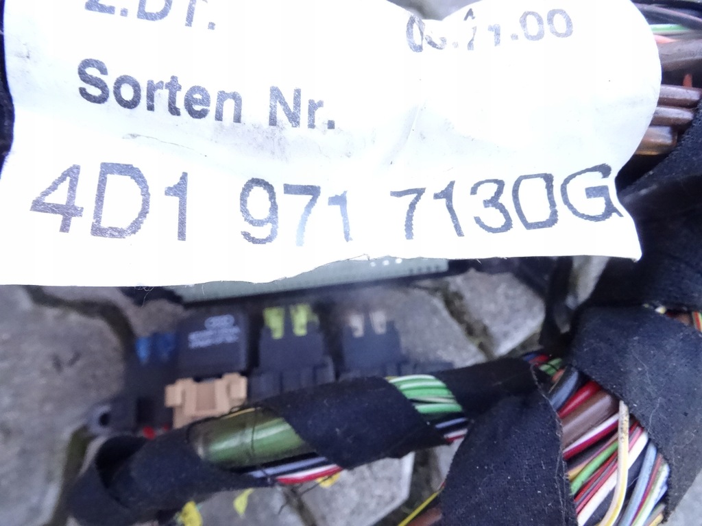 фото №6, 4d1971713dg audi a8 d2 99-02 джгут двигуна oryg