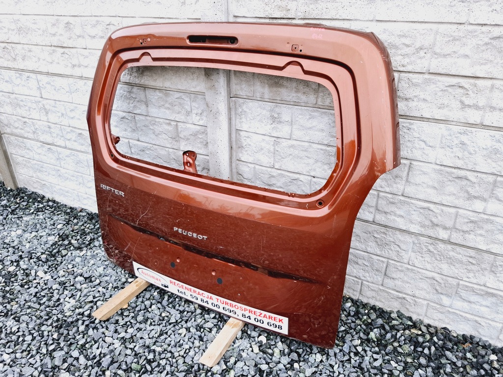 фото №3, Крышка багажника багажника крышка задняя задняя peugeot rifter 2018- #8412