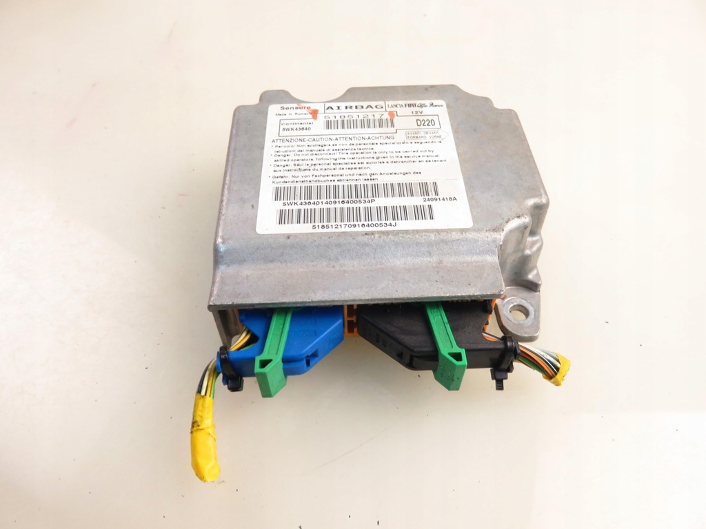 фото №8, Модуль подушка безпеки fiat bravo ii 198_ 51851217