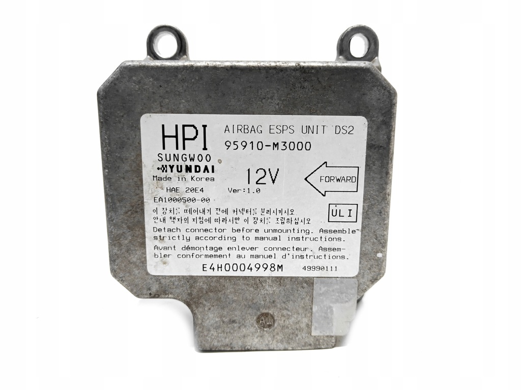 фото №1, Модуль датчик подушка безпеки kia joice 95910-m3000