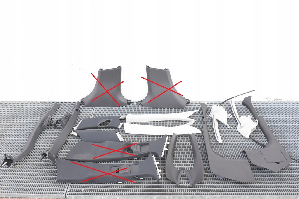 фото №14, Mercedes w213 kombi захист обшивка стійка поріг ліва права перед задня