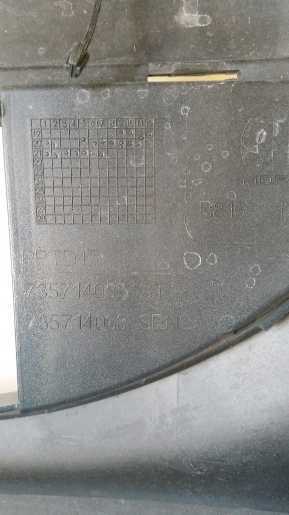 фото №6, Бампер fiat 500 e