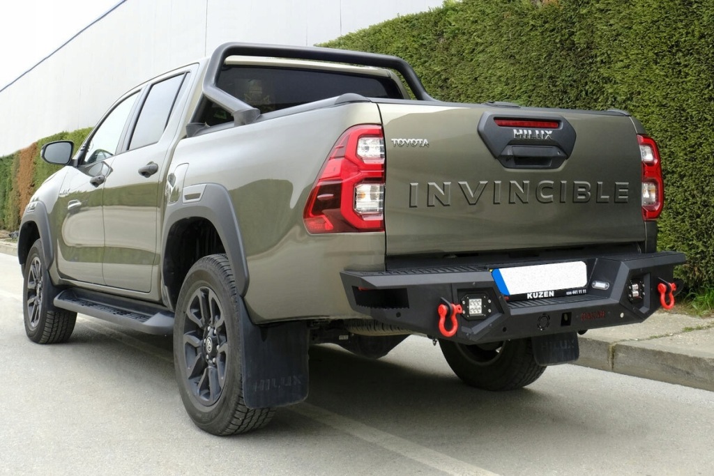 фото №9, Бампер задній dakar задня toyota hilux 4x4 сталевий