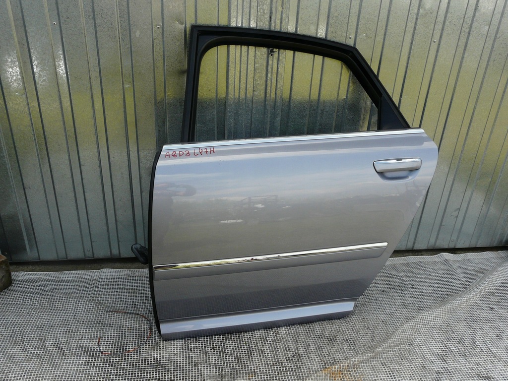 фото №6, Audi a8 d3 двері задня ly7h w колір kpl ліва 03-09