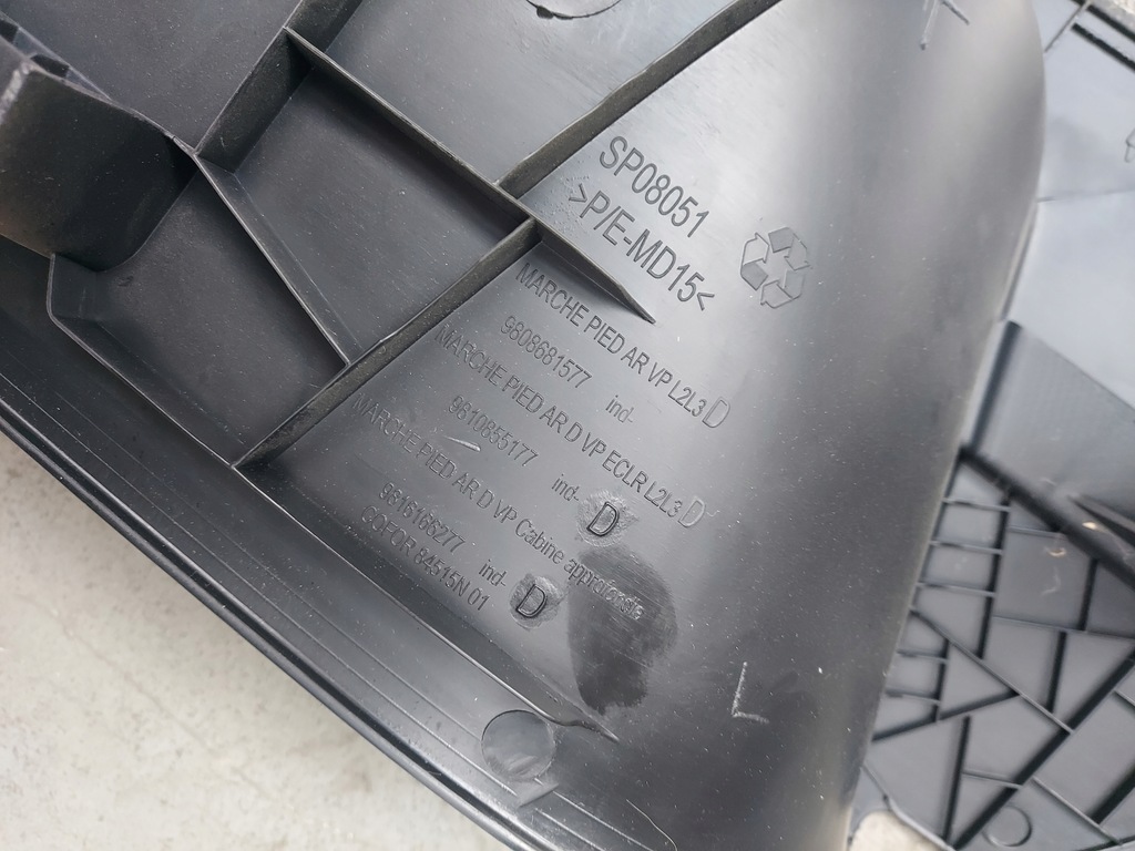 фото №7, Підніжка правий toyota proace ii 9808681577