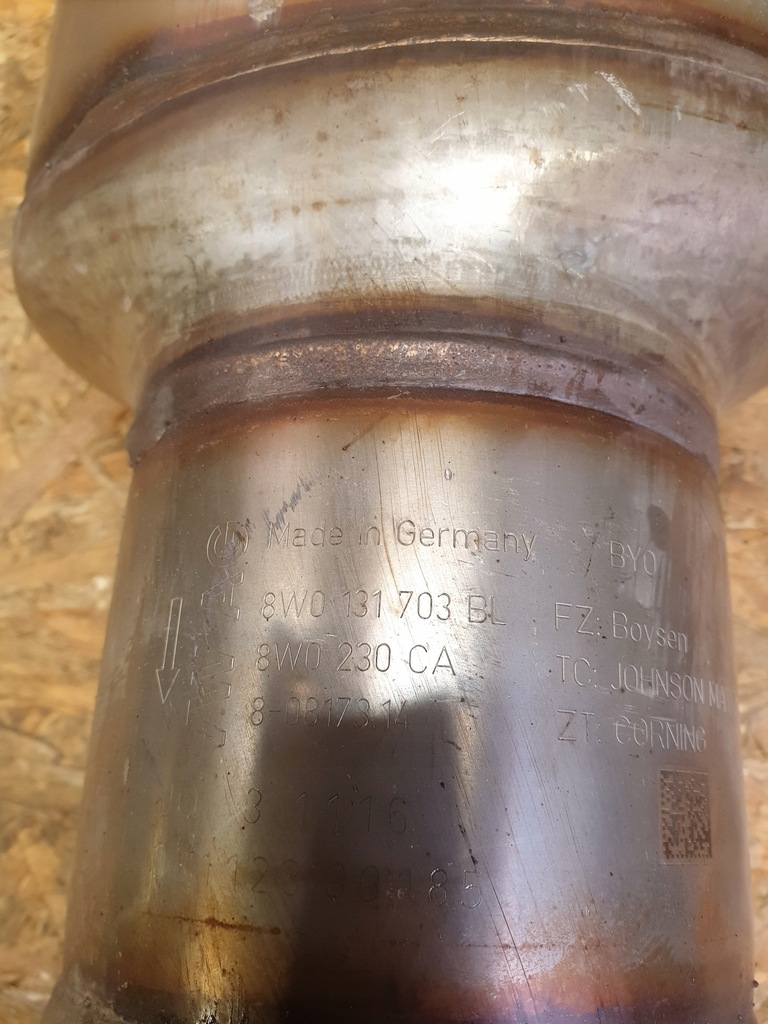 фото №9, Audi a5 8w катализатор dpf 8w0131703bd 8w0131703bl 2.0 tdi