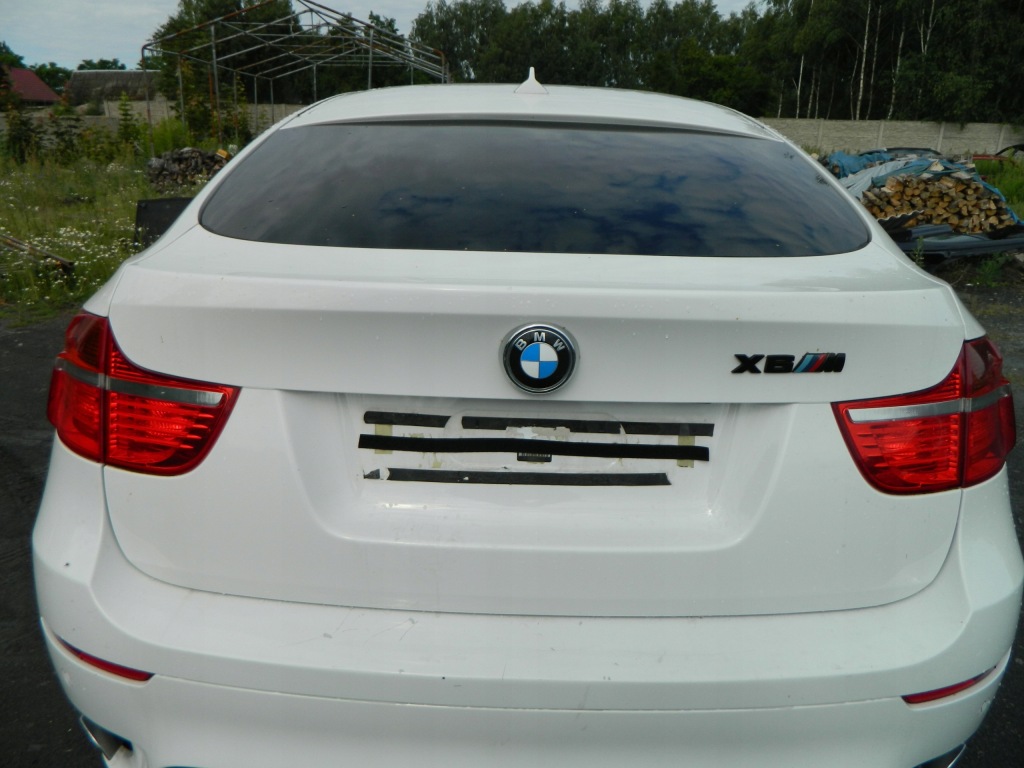 фото №1, Bmw x6 e71 кришка багажника задня задня a300 alpinweiss