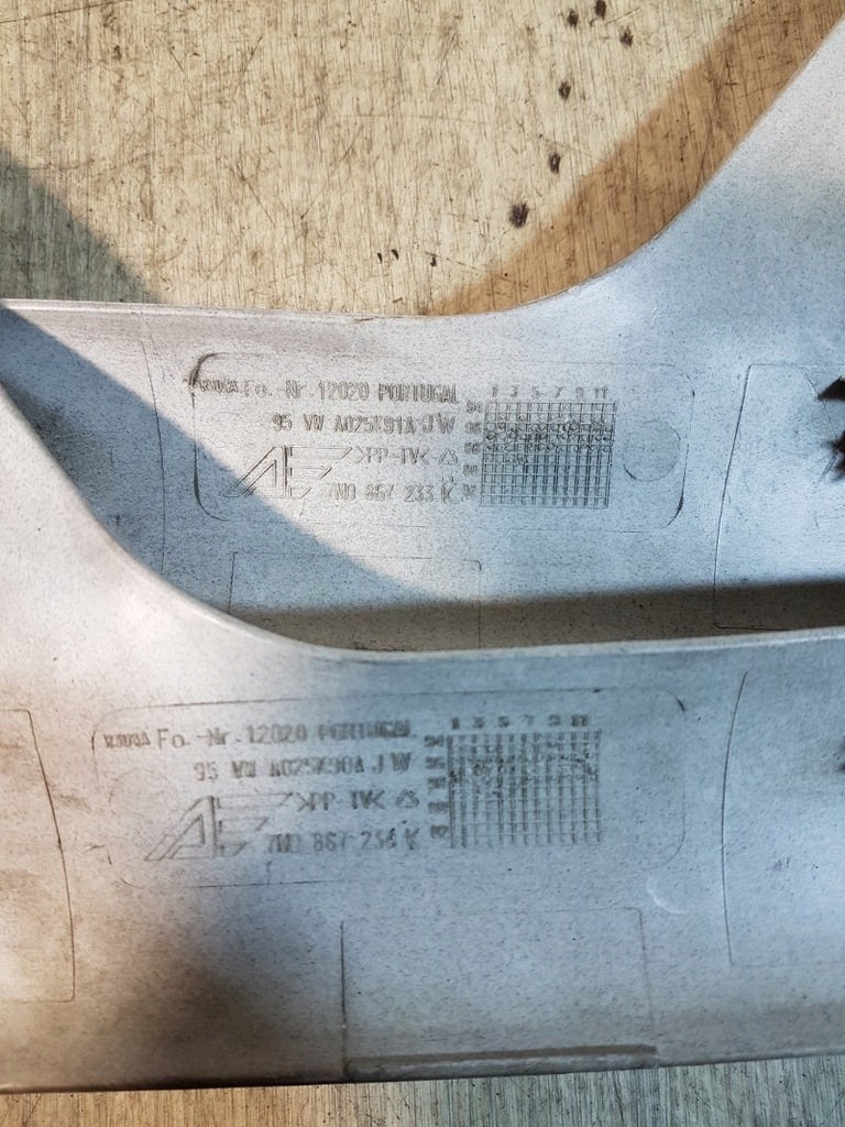 фото №3, Пластик защита стойка перед пара ford galaxy mk1