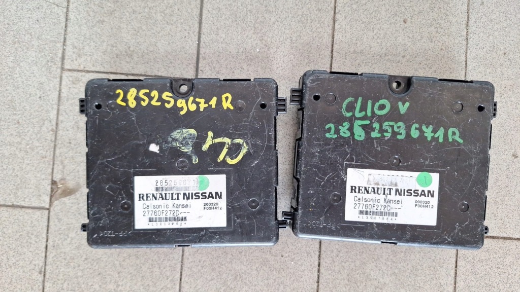 Купить Модуль блок управления кондиционера renault clio v 285259671r