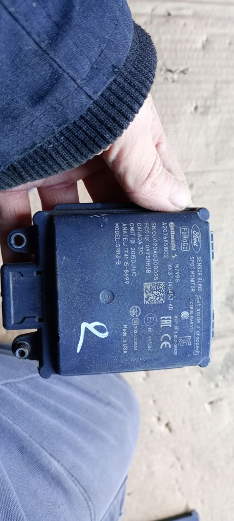 фото №1, Kk3t-14d453-ad ford transit mk8 16-23 rok радар