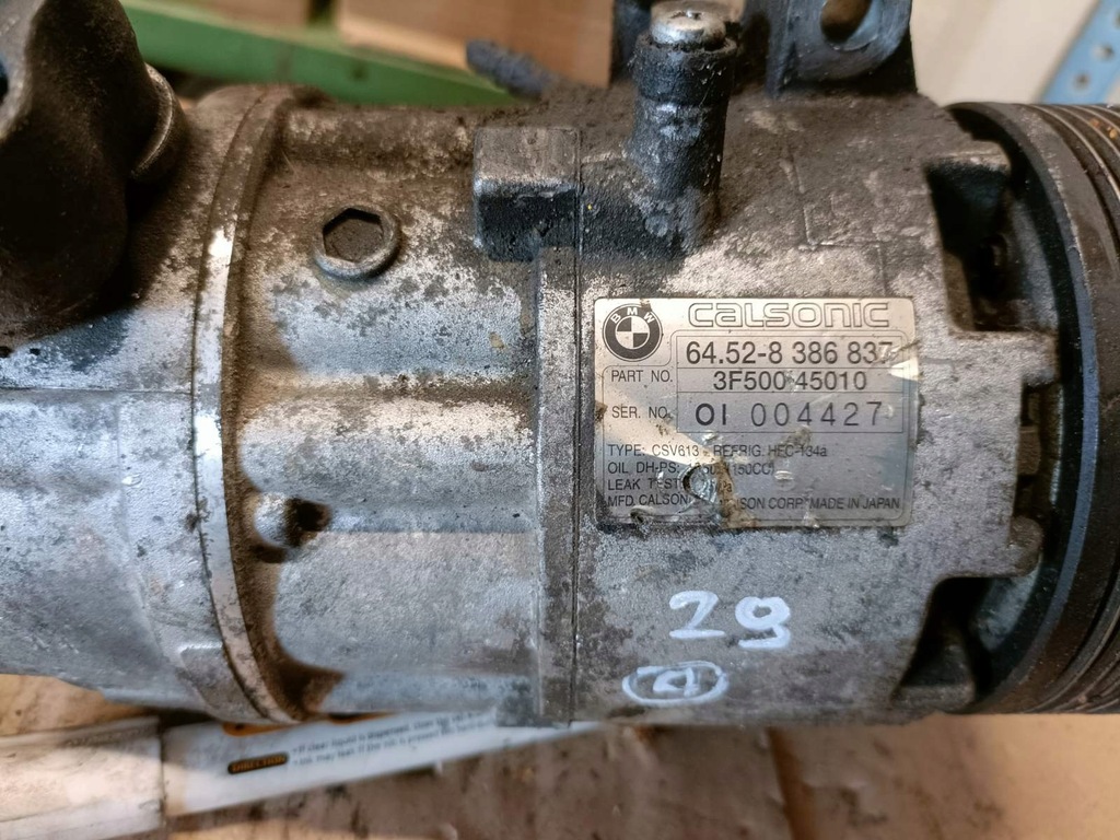 фото №5, Компрессор кондиционера bmw 64.52-8 386837