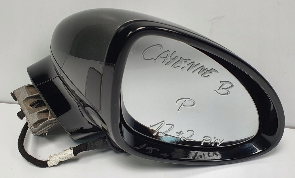 фото №7, Дзеркало праве 14 pin lm7w porsche cayenne ii 7p5 europa