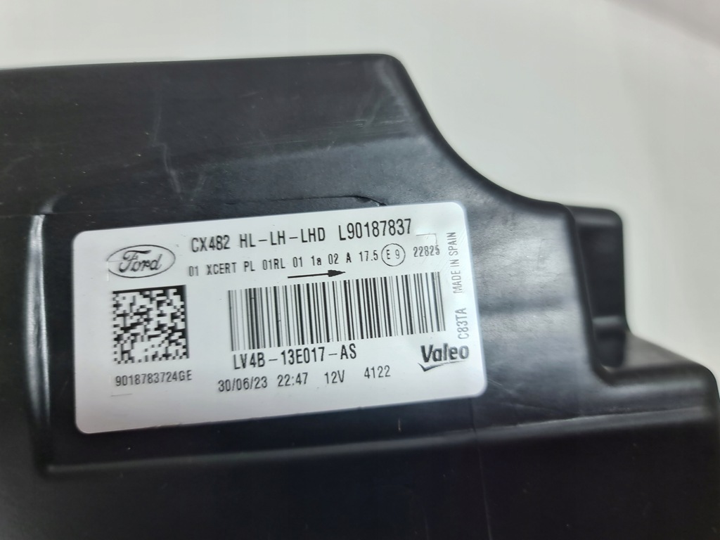 фото №13, Ford kuga mk3 лампа левая передняя фара full led левый перед lv4b-13e017