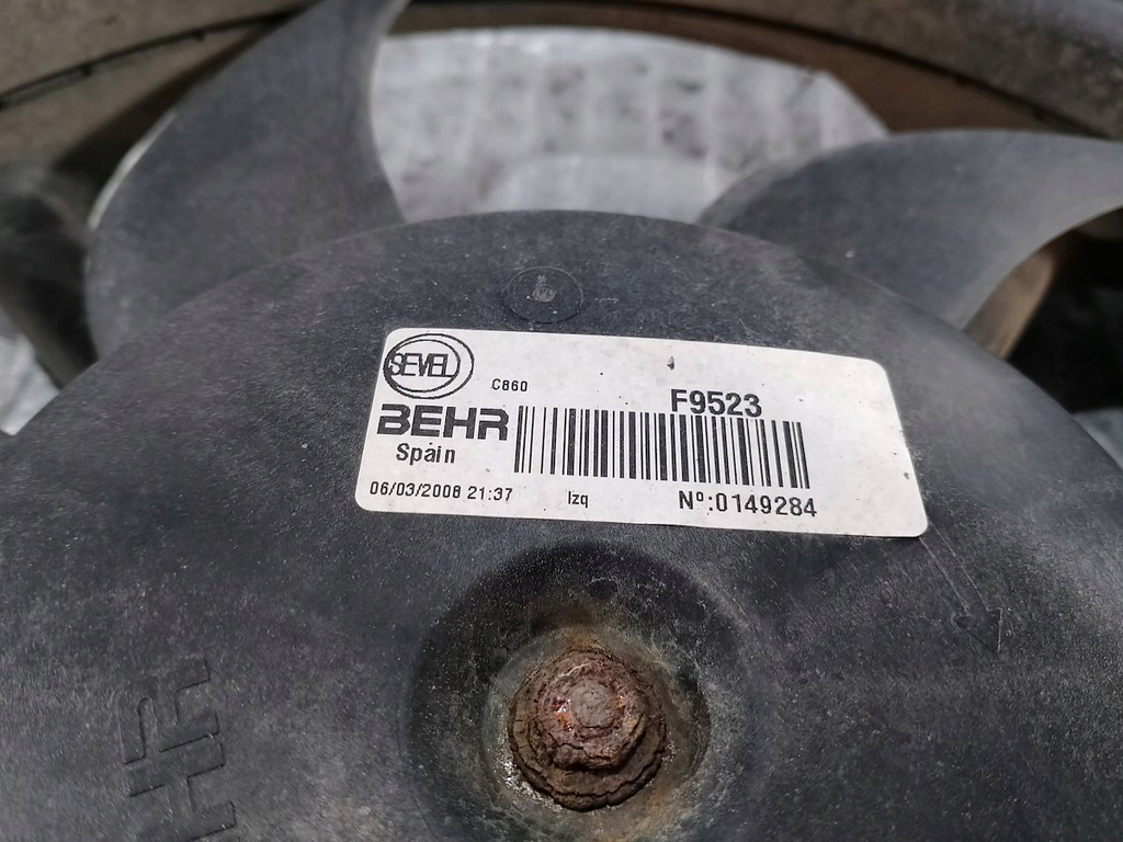 фото №7, Вентилятори радіатора citroen jumper ii 1345871080 d8710004 f9523 2.2