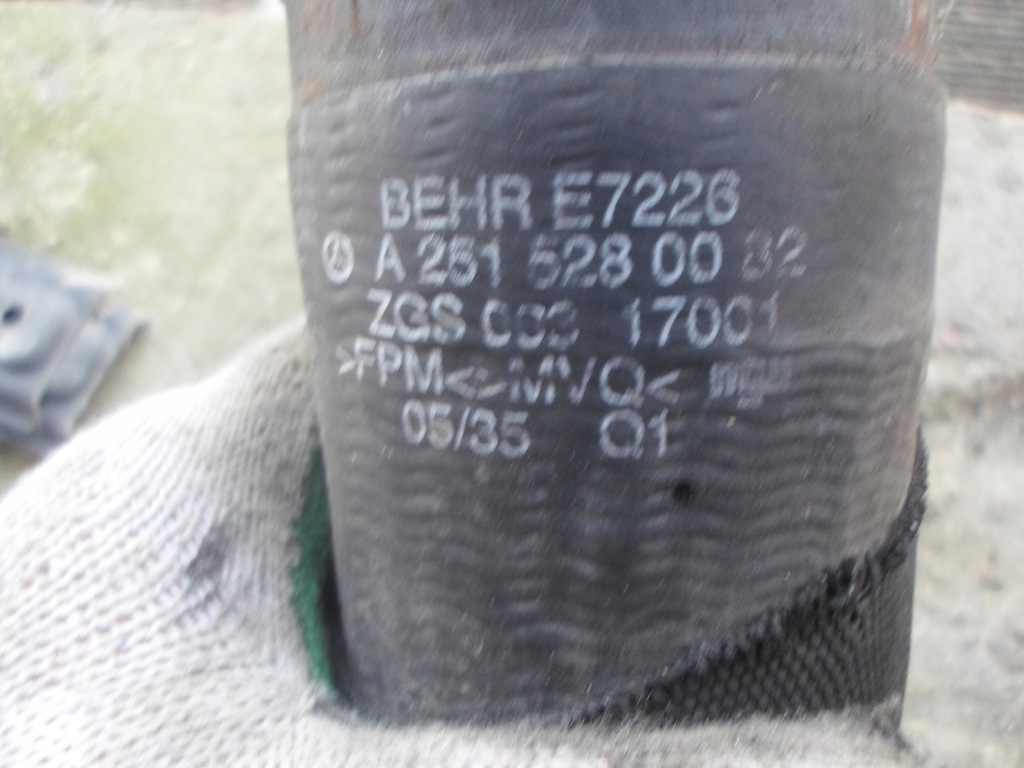 фото №2, Mercedes w251 труба інтеркулер 2515280182 r-clasa