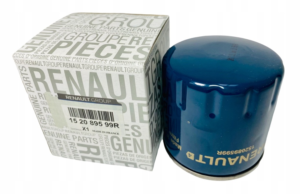 фото №5, 2x оригінальний фільтр оливи оригінальний номер renault 152089599r