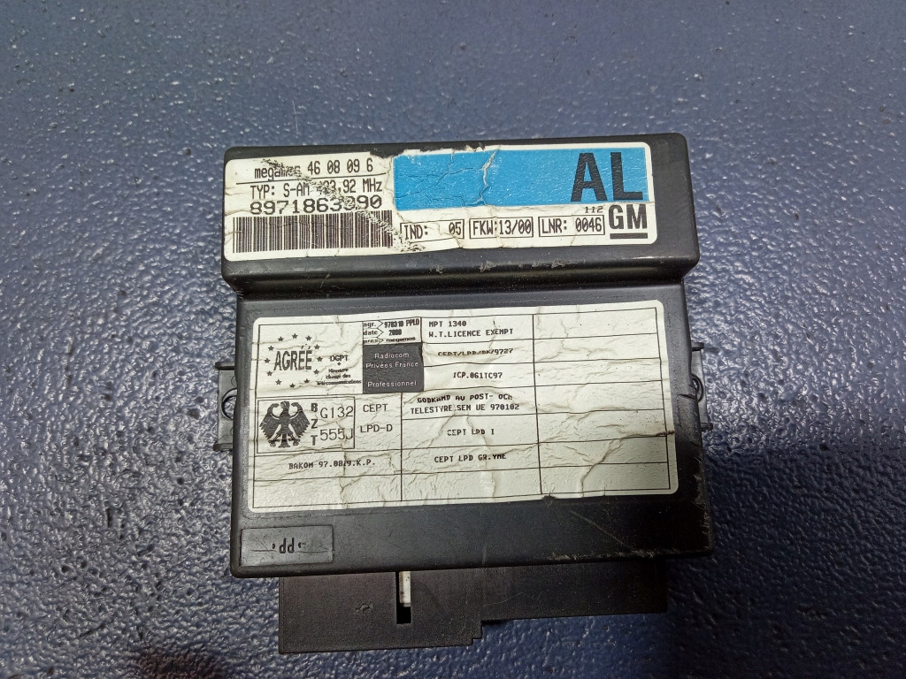 фото №10, Opel frontera b 3.2 v6 205km набор стартовый блок управления двигателя