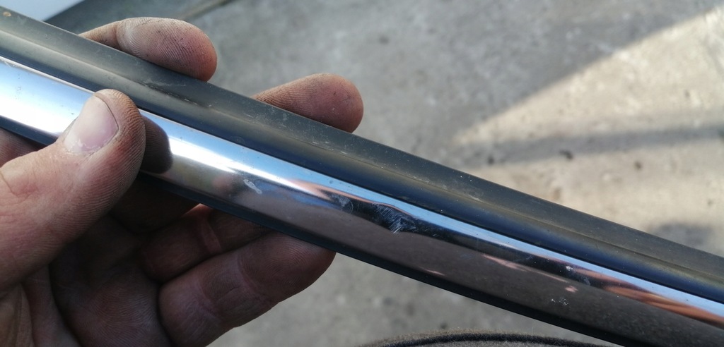 фото №4, Mini cooper f55 f56 молдинг крышки багажника хром