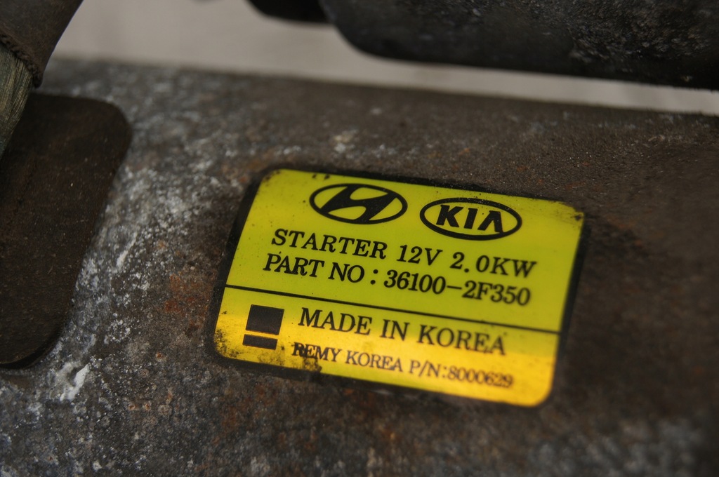 фото №5, Hyundai santa fe iii lift 2.0 crdi стартер 36100-2f350