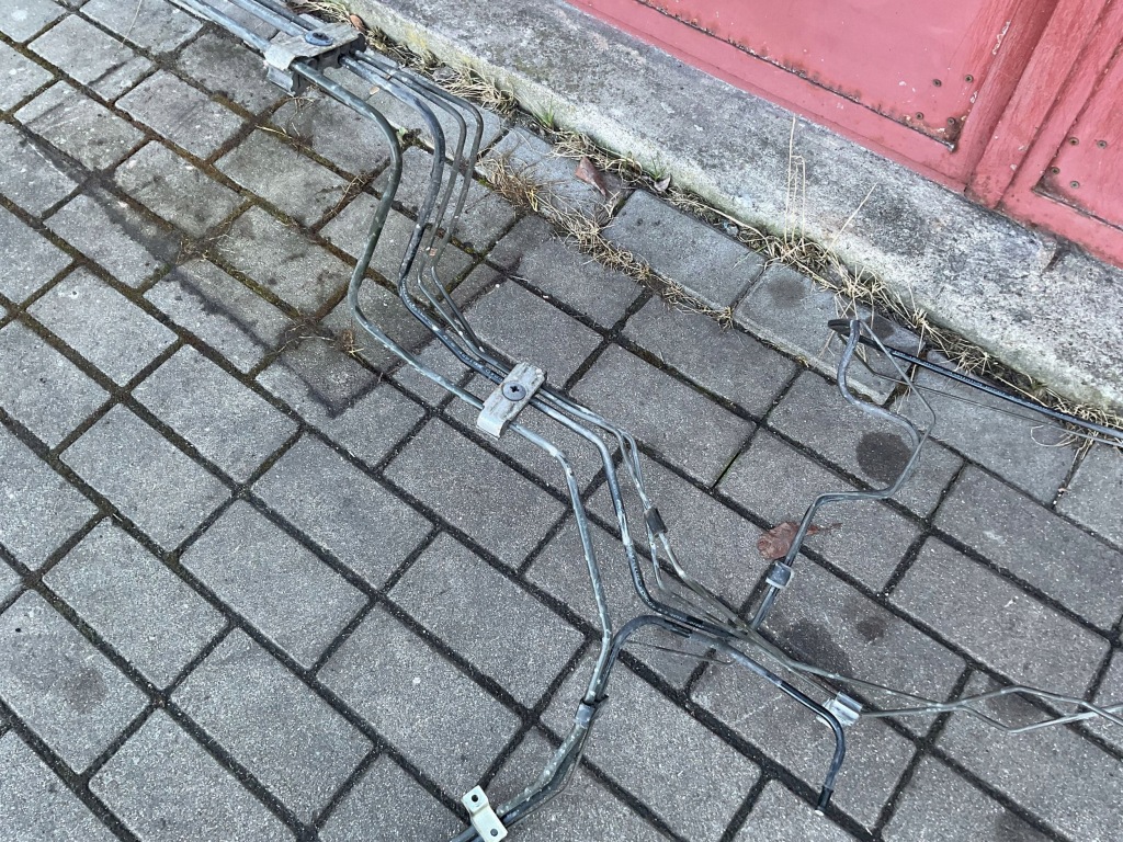 фото №12, Дроти гальм пального комплект стан bdb mercedes sl500 r129 a1234207828