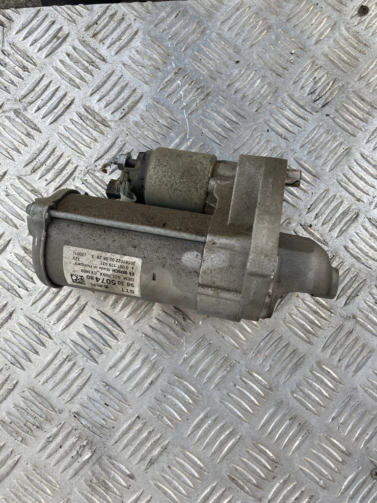 фото №1, Стартер citroen c3 aircross 18- 1.2 thp