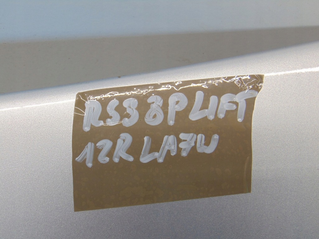 фото №9, Кришка багажника кришка задня задня багажника скло спойлер спойлер audi rs3 8p la7w