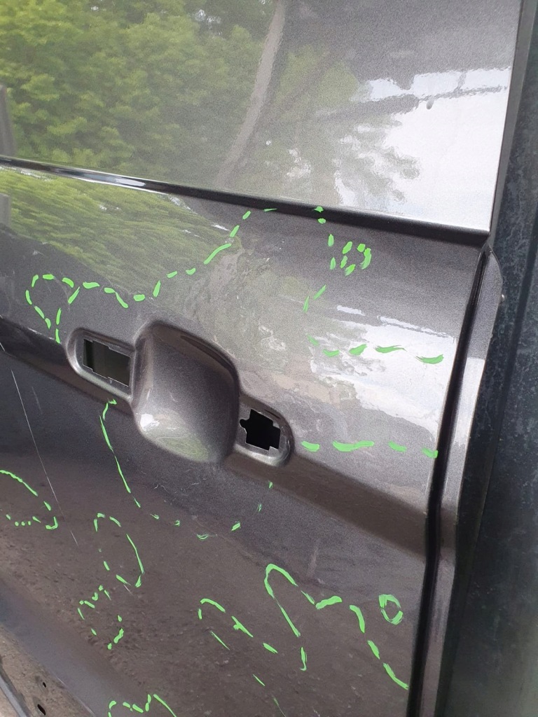 фото №3, Двері праве задня ford transit connect ii 2013-2022