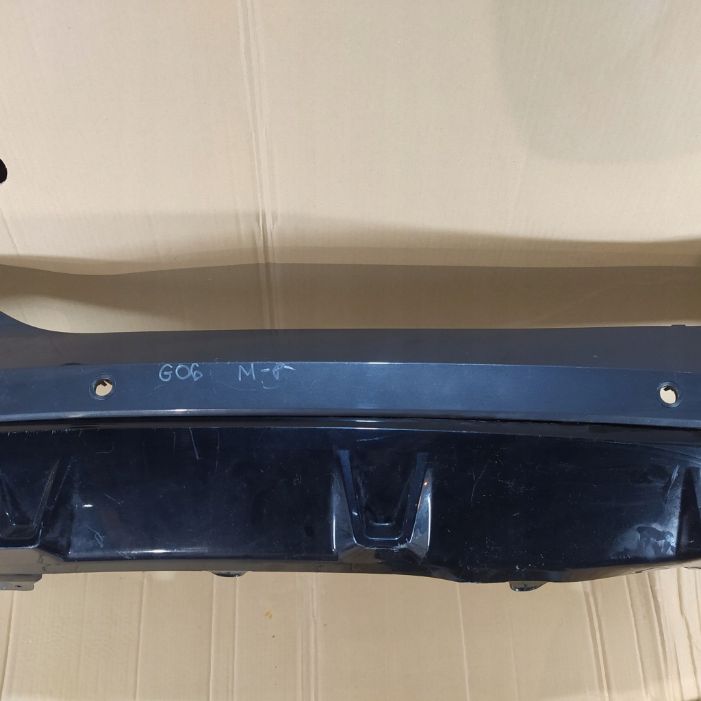 фото №6, Бампер накладка спойлер задняя bmw x6 g06 m-pakiet pdc