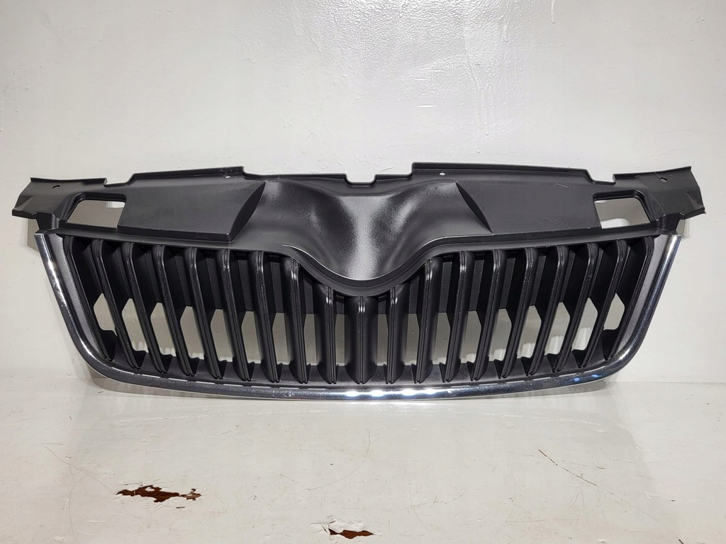 фото №1, Skoda fabia ii roomster lift решётка радиатора решётка радиатора хром 5j0853668c